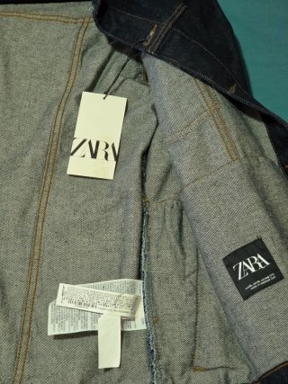 Chaqueta Vaquera ZARA Talla XL Nueva