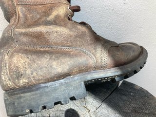 Botas militares marrones talla 43