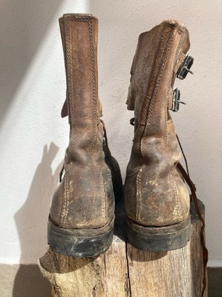 Botas militares marrones talla 43