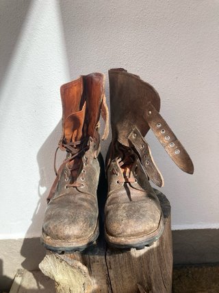 Botas militares marrones talla 43