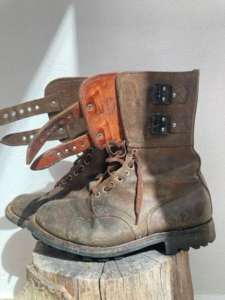 Botas militares marrones talla 43