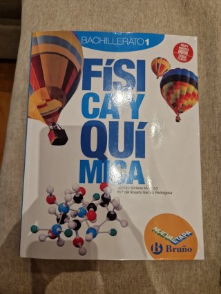 Física y Química 1 Bachillerato Nueva etapa Bruño