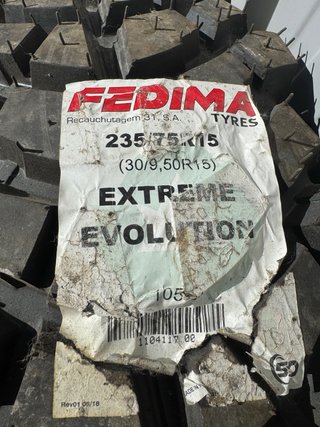 Neumáticos Fedima Extreme Evolution 235/75R15 30”