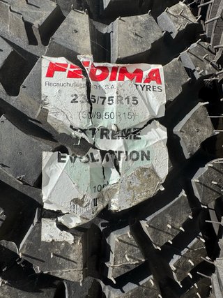 Neumáticos Fedima Extreme Evolution 235/75R15 30”