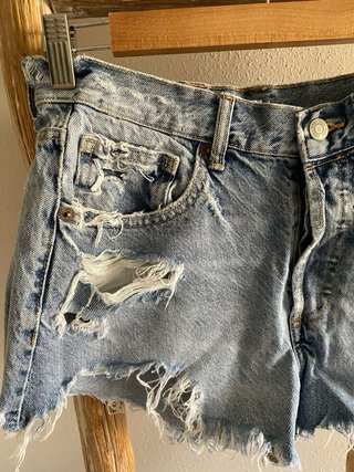 Shorts vaqueros Zara rotos