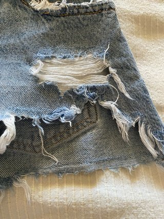 Shorts vaqueros Zara rotos