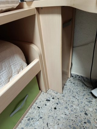 Cama juvenil compacta 2 camas