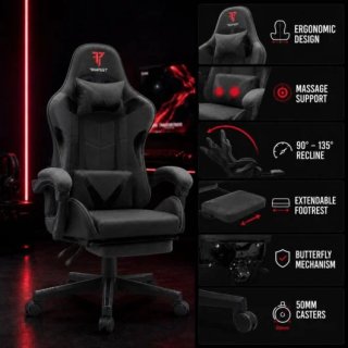 Silla Gaming Tempest Shake Nueva + Masaje