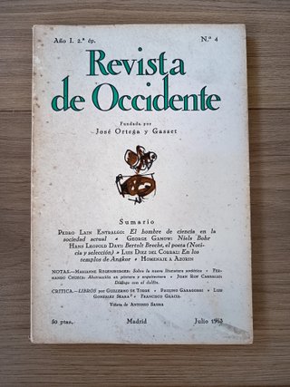 Revista de Occidente 4 - Julio 1963