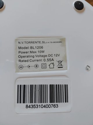 Lámpara Escritorio LED Flexible Blanca