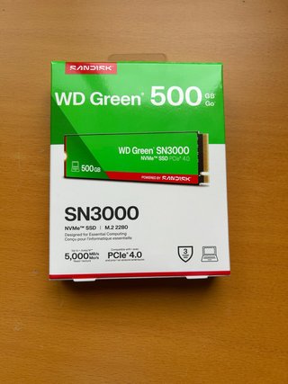 SSD WD Green SN3000 500GB NVMe PCIe 4.0 NUEVO
