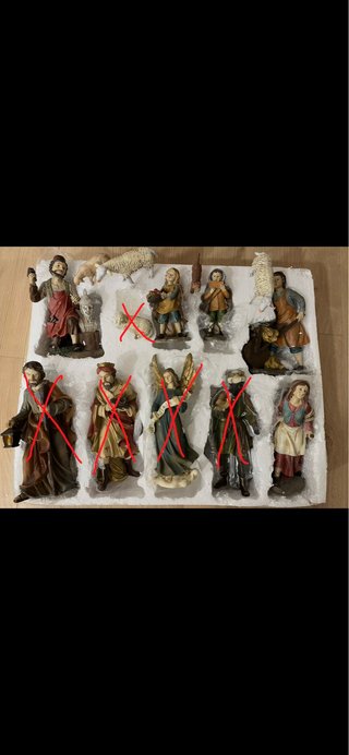 Figuras Belén Resina (Sin Misterio).