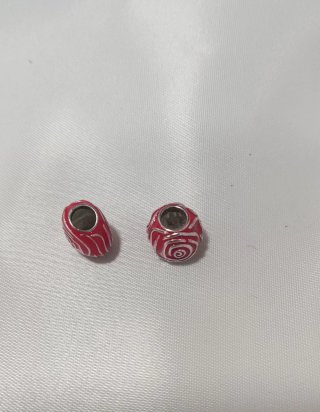 Pandora Charm Corazón y Rosa Florecida