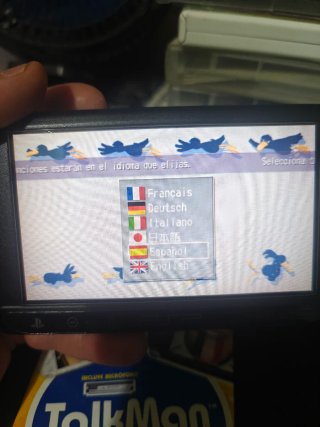 Talk Man PSP Juego Educativo