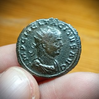 Moneda romana – Tácito – CLEMENTIA TEMP