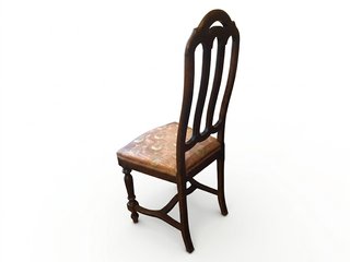Tavolo Fratino Mogano Massello + 6 Sedie