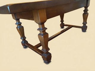 Tavolo Fratino Mogano Massello + 6 Sedie