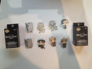 Funko Pop Attack on Titan Mystery Pins
