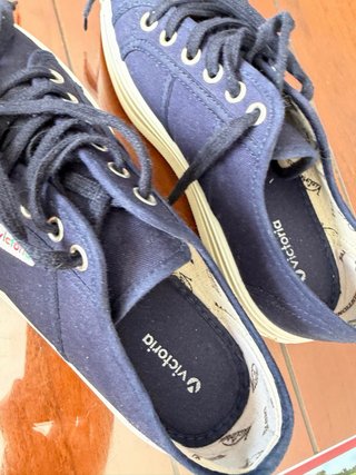 Zapatos Victoria Azul Talla 38
