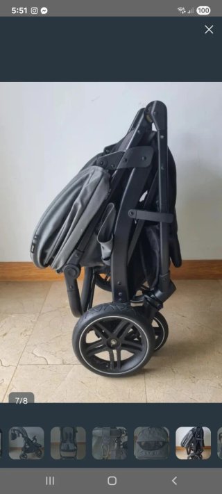 Silla de paseo Hauck Rapid 4D + Accesorios