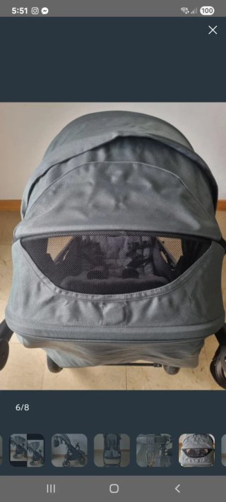 Silla de paseo Hauck Rapid 4D + Accesorios