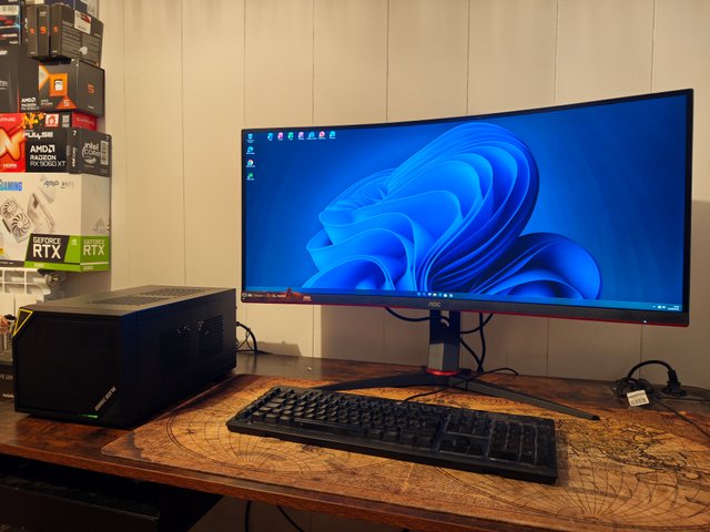 PC GAMING ITX - i5 12400 + RTX 5060 + 32 RAM + 1TB