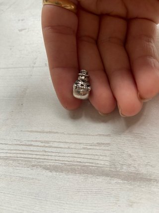 Pandora Charm Muñeco de Nieve Plata
