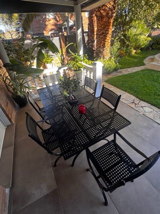 Mesa y 6 Sillas de Jardín de diseño