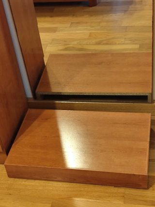 Espejo de madera