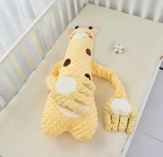 Peluche Jirafa y Ganso con Manta Bebé
