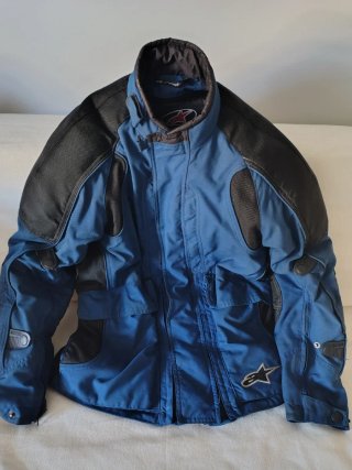 Chaqueta Alpinestars Moto Azul/Negra Talla M