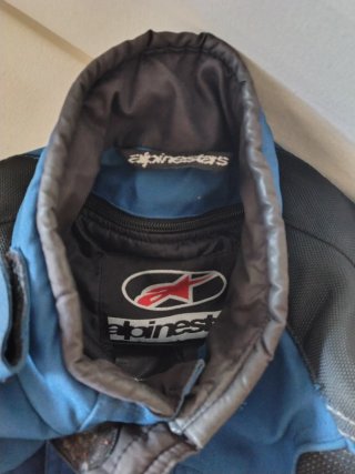 Chaqueta Alpinestars Moto Azul/Negra Talla M