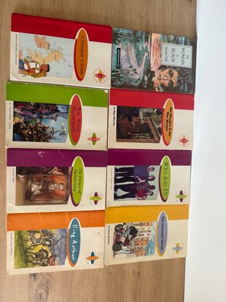 Conjunto libros en inglés.