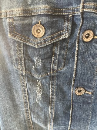 Giubbino jeans Barbara B. con strass