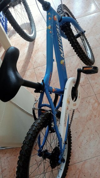 Bicicleta infantil azul MITICAL