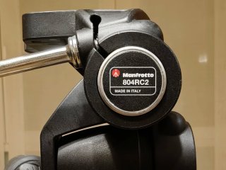 Trípode Manfrotto 190XPROB + Rótula 804RC2