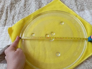 Plato giratorio microondas 27 cm