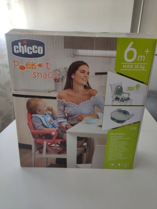 Trona Chicco Pocket Snack viaje plegable