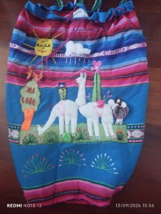 Mochila Peruana Tejida