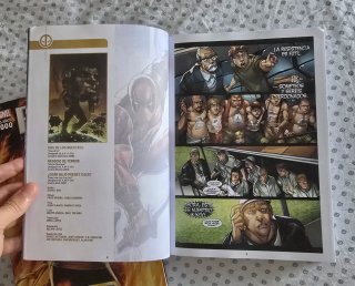 Lote 2 Comics Deadpool y Fénix Marvel Renacimiento