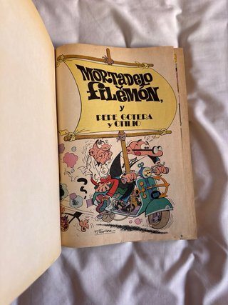 Cómic antiguo super humor Mortadelo y Filemon