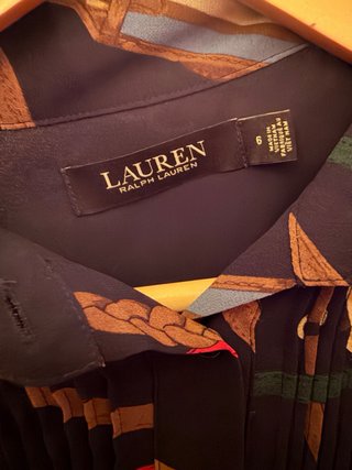 Vestido Ralph Lauren estampado