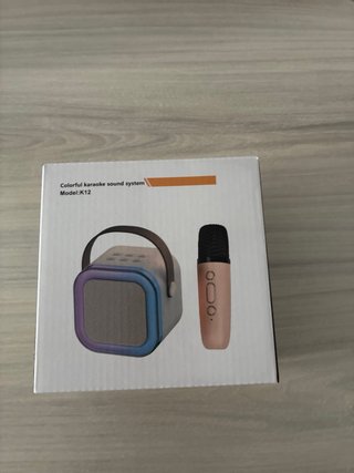 Sistema Karaoke Altavoz Modelo K12