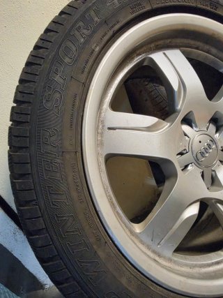 Llantas Audi 17 con neumáticos