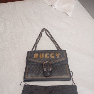 Borsa Gucci GUCCY Nero e Oro