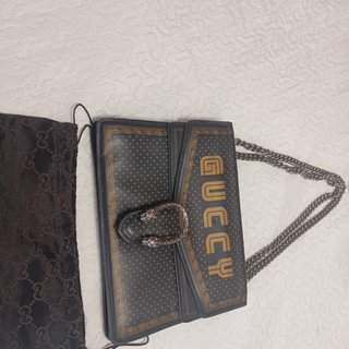Borsa Gucci GUCCY Nero e Oro