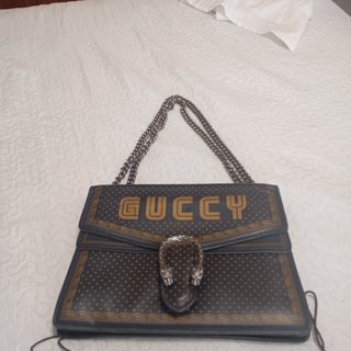Borsa Gucci GUCCY Nero e Oro