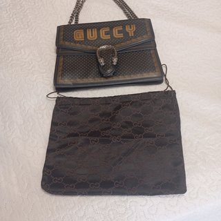 Borsa Gucci GUCCY Nero e Oro