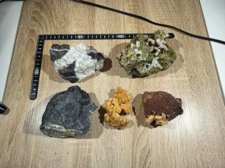 Collezione minerali Paesi Baschi