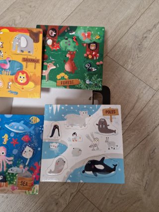 Juego puzzle Animal Lotto Headu